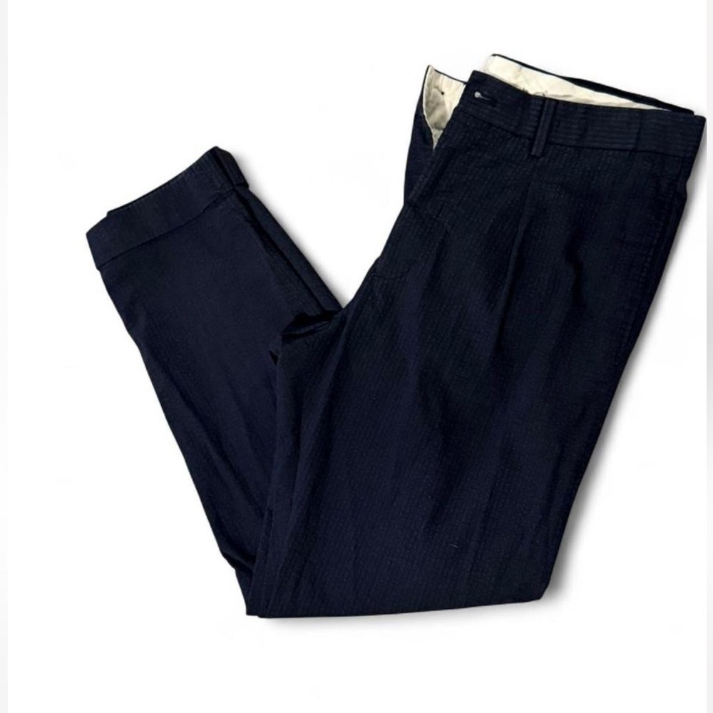 Luxury Men’s Danish brand pinstriped trousers